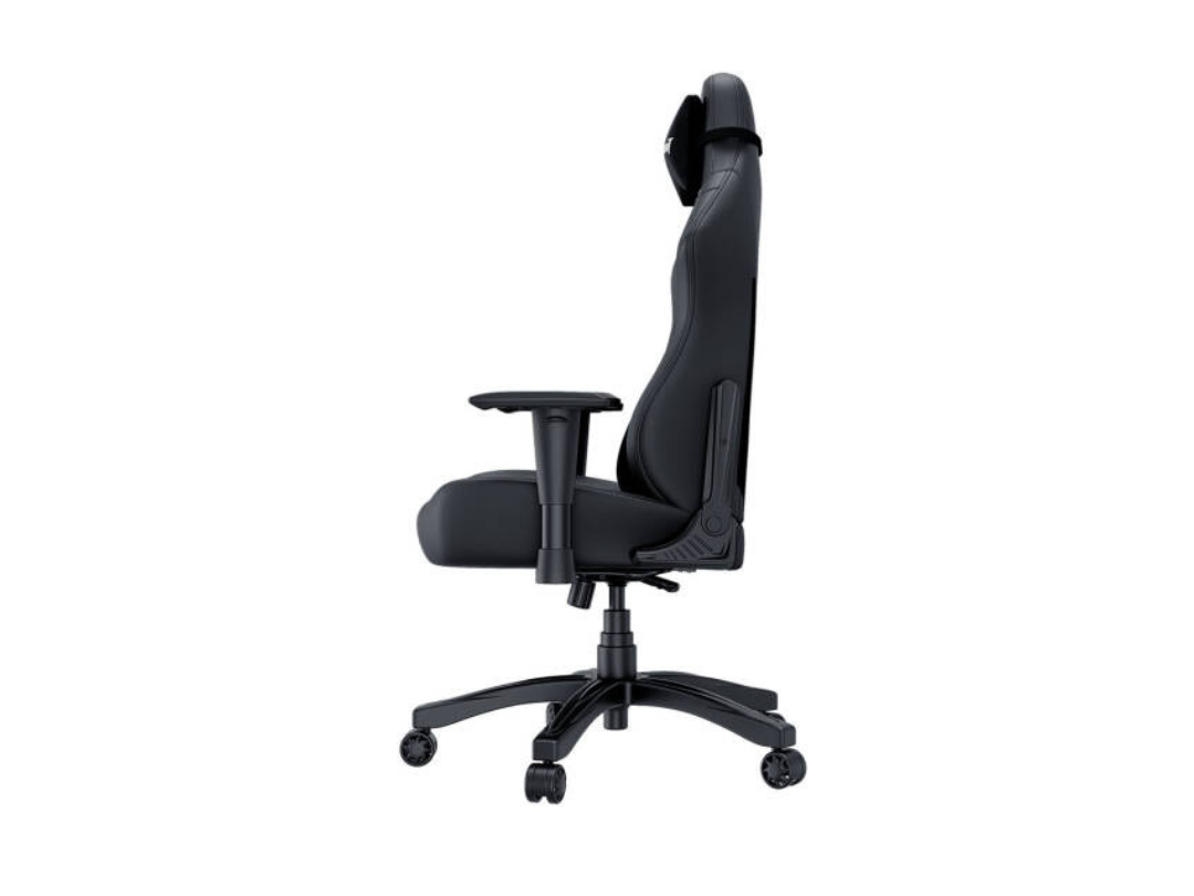 AndaSeat Luna Gaming Chair - PVC Leather, Adjustable, Black/Blue AndaSeat Luna Gaming Chair - PVC Leather, Adjustable, Black/Blue